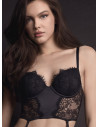 Corsetto con reggicalze estraibili — PLAISIR
