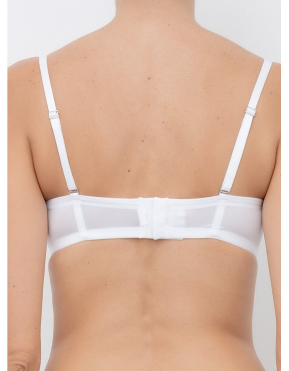 EXTRA DOUBLE Padded super push bandeaux bra  -...