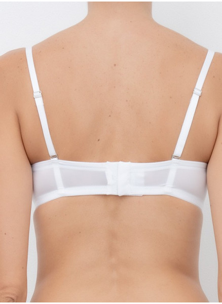 EXTRA DOUBLE Padded super push bandeaux bra  - Formedouble