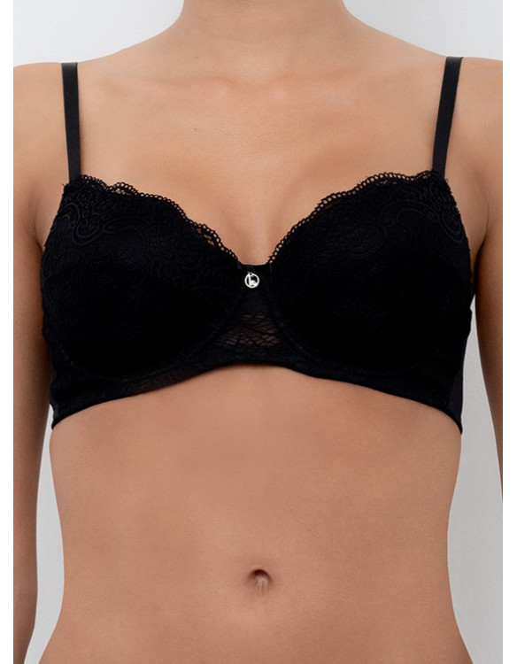 Padded Balcony Bra - Ultra Light Pizzo