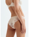 Cut out lace and microfiber Brief. SATÈN series