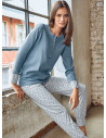Long sleeve grandad pyjamas - CANVAS series