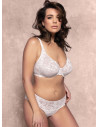 Full lace unpadded underwired bra. Curvy YOURBODY