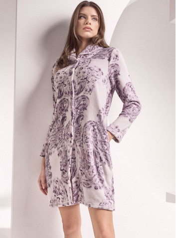 Long Sleeve Night Gown. CACHEMIRE Series 2