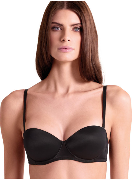 Reggiseno Fascia graduata, spalline staccabili - Pura