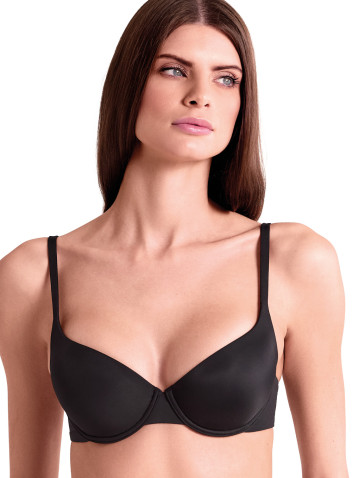 Microfiber Padded Balcony Bra - Mousse