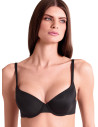 Microfiber Padded Balcony Bra - Mousse