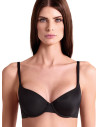 Microfiber Padded Balcony Bra - Mousse
