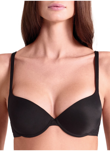Graduated Push Up Microfiber Bra - Soufflé