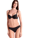Graduated Push Up Microfiber Bra - Soufflé