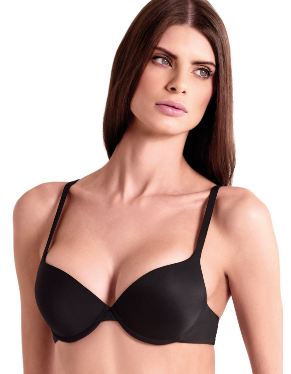 Graduated Push Up Microfiber Bra - Soufflé