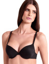 Graduated Push Up Microfiber Bra - Soufflé