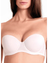 Reggiseno Fascia graduata, spalline staccabili - Pura