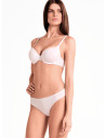 Microfiber Padded Balcony Bra - Mousse