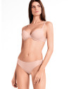 Microfiber Padded Balcony Bra - Mousse