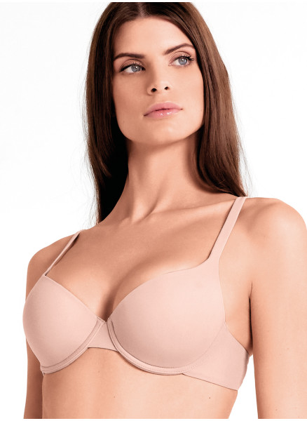 Reggiseno Balconcino Imbottito in microfibra - Mousse