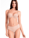 Graduated Push Up Microfiber Bra - Soufflé