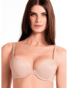 Graduated Push Up Microfiber Bra - Soufflé