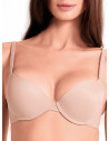 Graduated Push Up Microfiber Bra - Soufflé