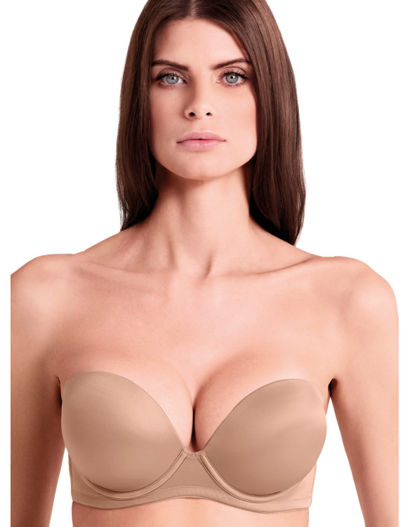 EXTRA DOUBLE Padded super push bandeaux bra  -...