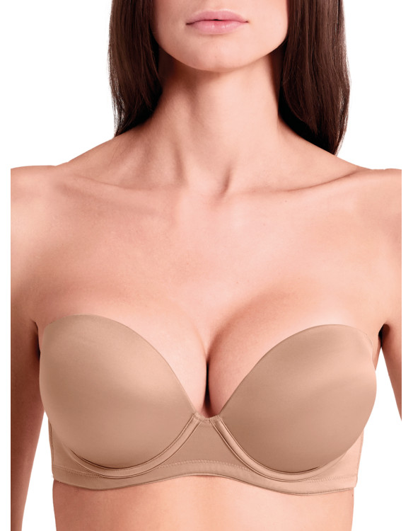 EXTRA DOUBLE Padded super push bandeaux bra  -...