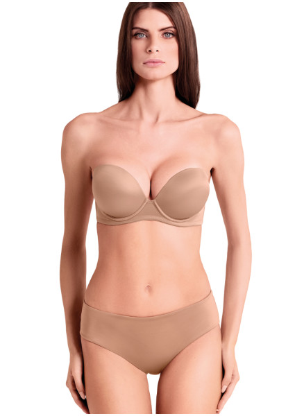 EXTRA DOUBLE Padded super push bandeaux bra  - Formedouble