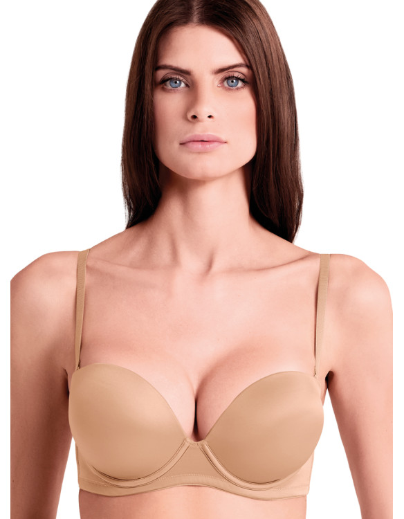 EXTRA DOUBLE Padded super push bandeaux bra  -...