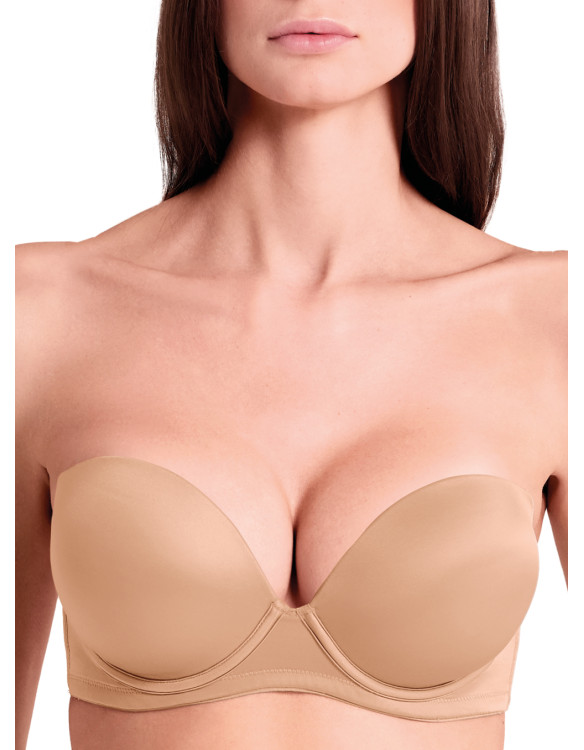 EXTRA DOUBLE Padded super push bandeaux bra  -...