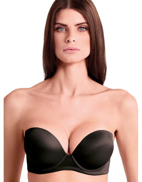 EXTRA DOUBLE Padded super push bandeaux bra  -...