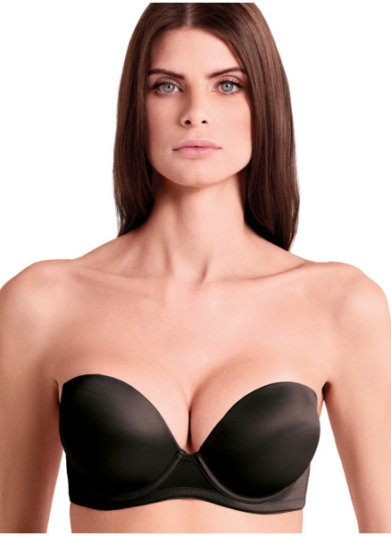 EXTRA DOUBLE Padded super push bandeaux bra  - Formedouble