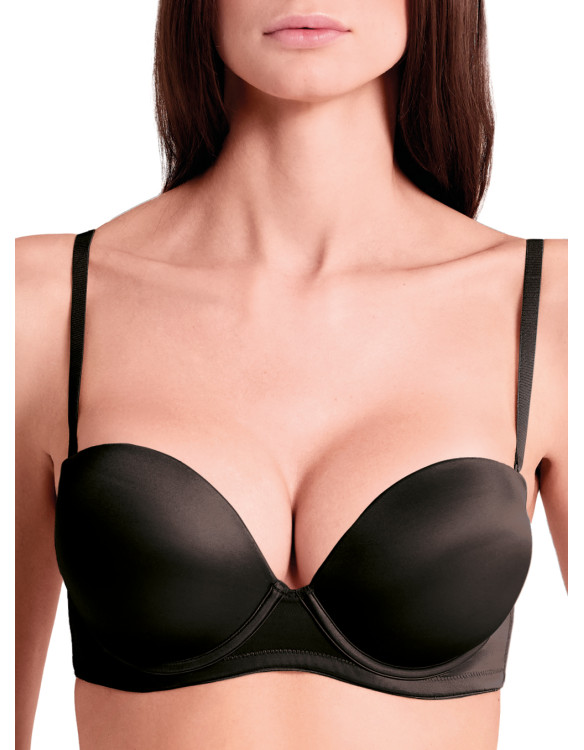 EXTRA DOUBLE Padded super push bandeaux bra  -...
