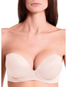EXTRA DOUBLE Padded super push bandeaux bra  - Formedouble