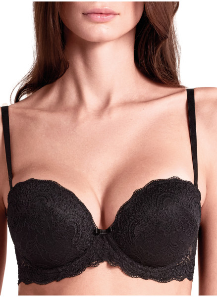Reggiseno Fascia effetto Super Push Up +2 taglie - Extra Pizzo FORMEDOUBLE PIZZO