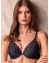 Moulded graded push-up bra. EVENING