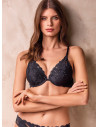 Moulded graded push-up bra. EVENING