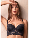Padded corset lace. EVENING
