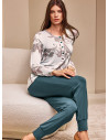 Long sleeve grandad pyjamas. PASHMINA