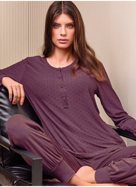 Long sleeve grandad pyjamas. ESPRIT