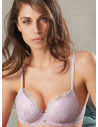Deep Plunge Balcony Bra. SATÈN Lormar
