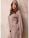 Maglia con cappuccio full zip. Serie LIVING