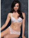 Full lace moulded stretch padding balcony bra. COMFY YOURBODY
