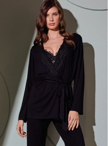 Open kimono-style pyjama set - CHANSON 2
