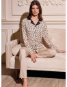 Long sleeve button-up pyjamas - LIAISON