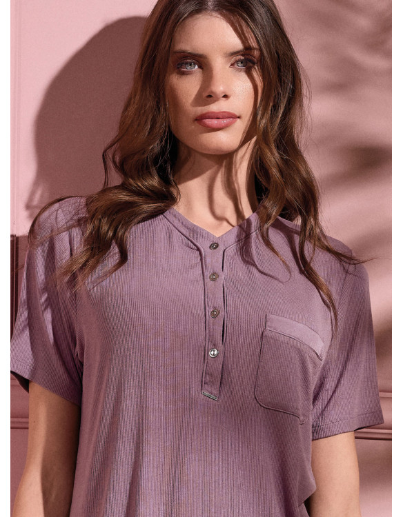 Short sleeve grandad pyjamas - YOGA