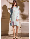 Long sleeve grandad nightdress - FAIRY