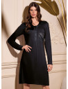 Camicia da notte serafino - SATÈN