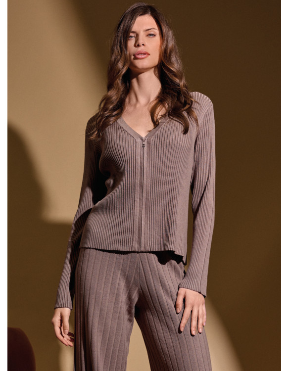 Long-sleeve full-zip top - TWINS