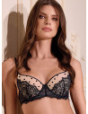 Moulded stretch padding balcony bra - LIAISON