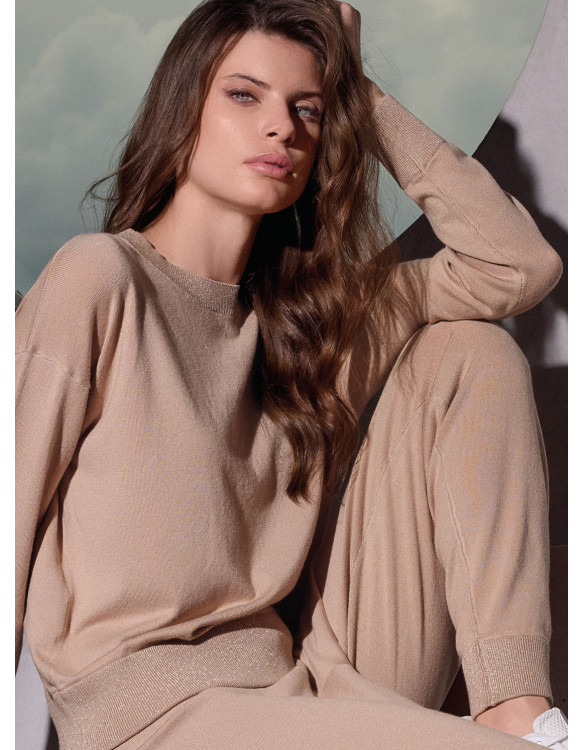 Crew neck jumpsuit - FEELING