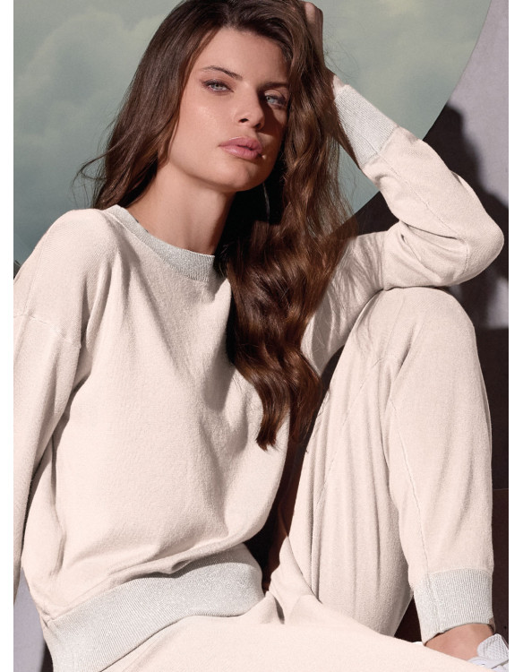 Crew neck jumpsuit - FEELING